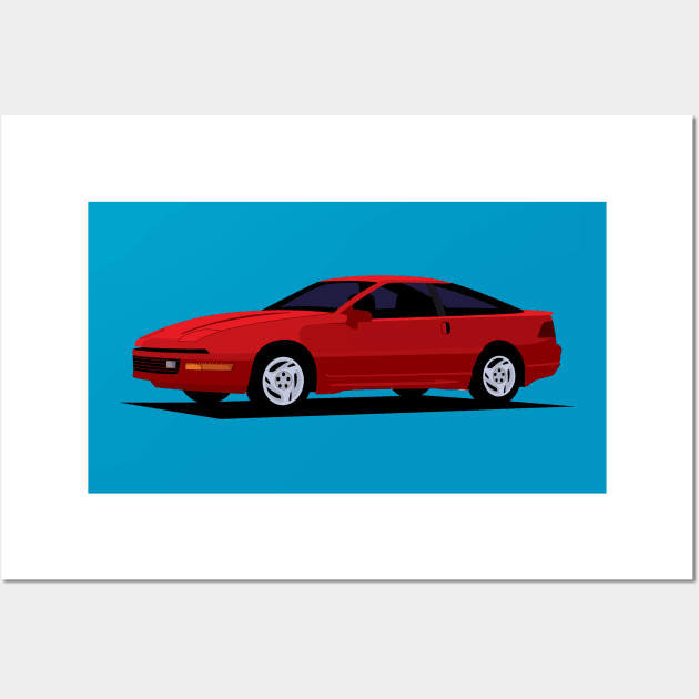 Ford Probe Wall Art by TheArchitectsGarage